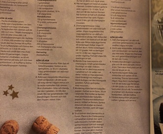 Champagne o chokladmousse tårta