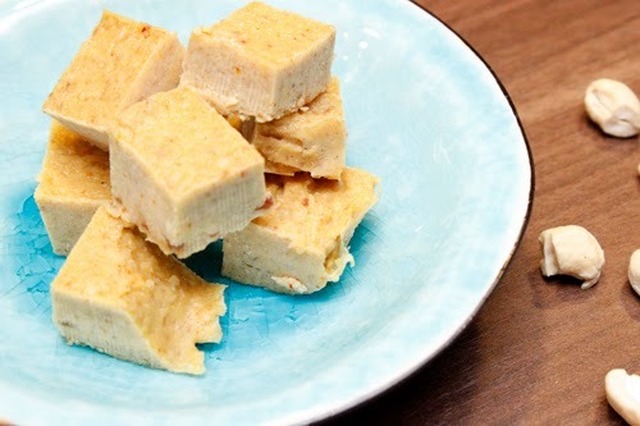 RAW saffransfudge