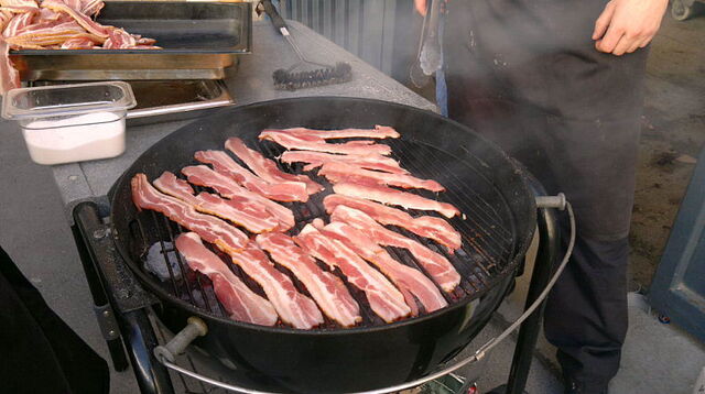 Bacon med mer kött - Grillbacon (gott till  frukost också!) #Matnytt