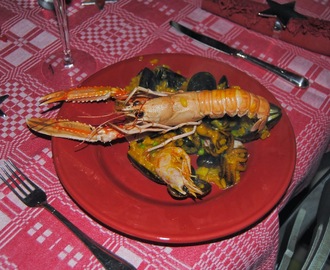 Paella mariscos