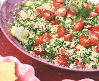 Tabouleh och bönröra