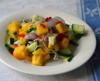 Mangosallad – perfekt till grillat fläskkött