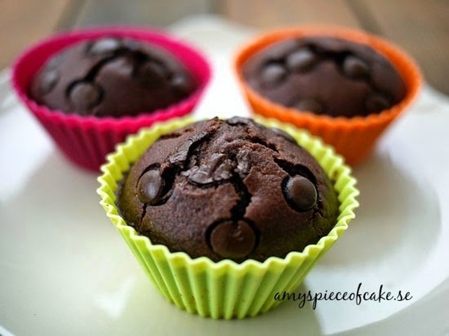 Chokladmuffins - Chocolate Muffins