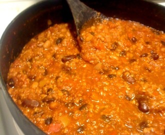 Chili sin carne