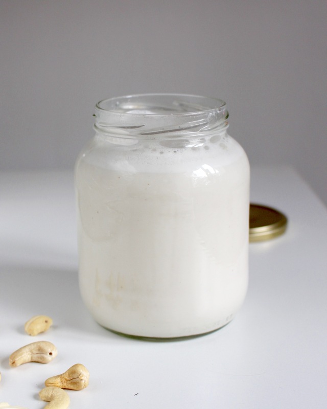 Cashewnötsmjölk på 2 minuter (vegan)