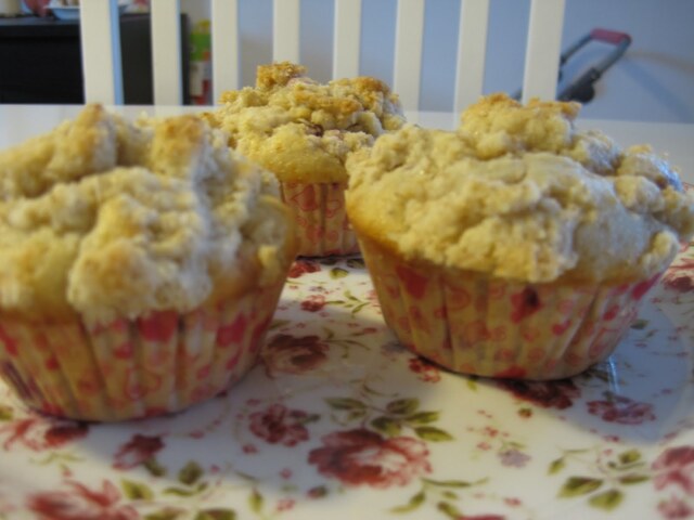 Muffins med crumble