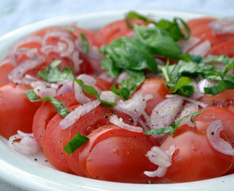 Tomatsallad – det enklaste är det godaste