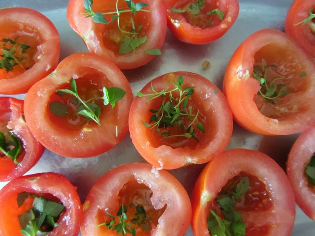 Rostade tomater