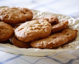 Mjölkfria cookies - två bakverk av samma smet!