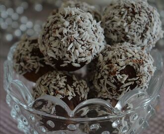 Chokladbollar med kikärtor