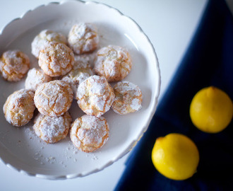 Amaretto limone / mandel och citronkakor