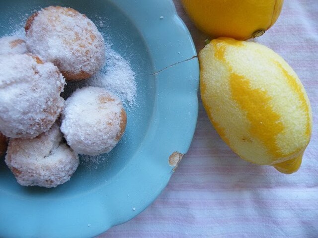 Donutholes med citron