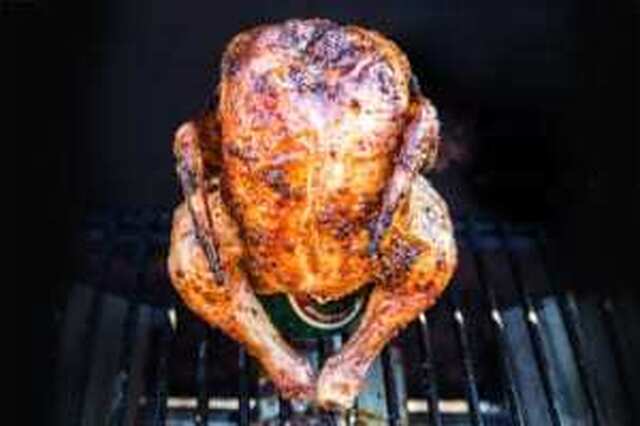 Beer Can Chicken i ugn
