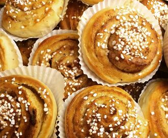 Kanelbullar – bästa grundreceptet på saftiga bullar