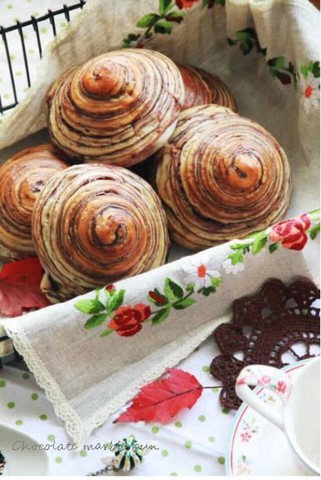 Chocolate swirl bread....for chocolate & bread lover.