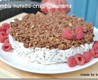 Bambis nutella-crisp glasstårta – perfekta sommarefterrätten!