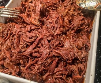 Superenkel Pulled beef i Crock-Pot