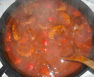 Albondigas en salsa de tomate, spanska köttbullar i tomatsås