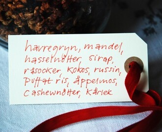 Årets julklapp - lyxgranola