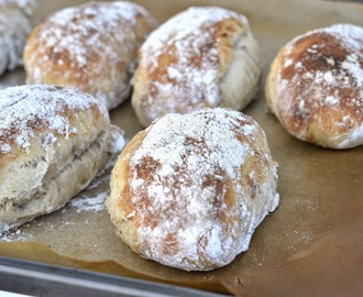 Nattjästa frukostbullar