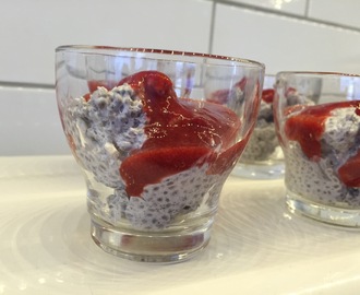 Chiapudding med kokosmjölk