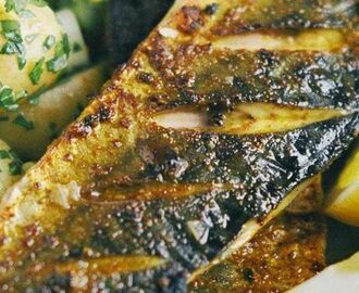 Spiced mackerel fillets with potato salad | Recipe | Mackerel fillet recipes, Mackerel recipes, Mackeral recipes