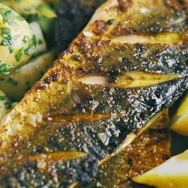 Spiced mackerel fillets with potato salad | Recipe | Mackerel fillet recipes, Mackerel recipes, Mackeral recipes