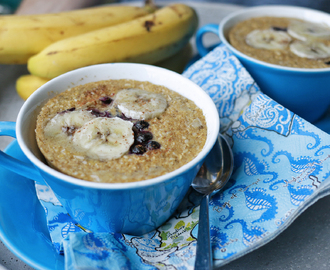 Mug Cake Recept på 5 minuter – nyttigt frukost & mellanmål