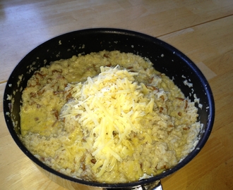 Kantarellrisotto LCHF