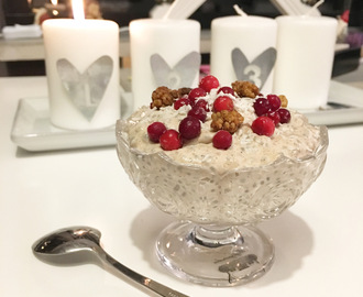 Chiapudding med pepparkakssmak