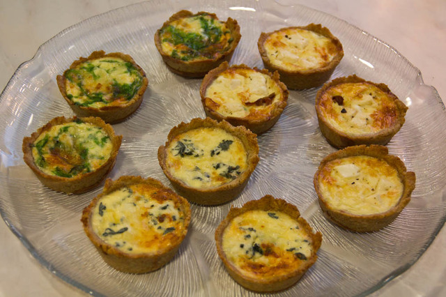 Små ostpajer / Small Cheese Quiches