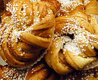 Kanelbullar av dinkelmjöl