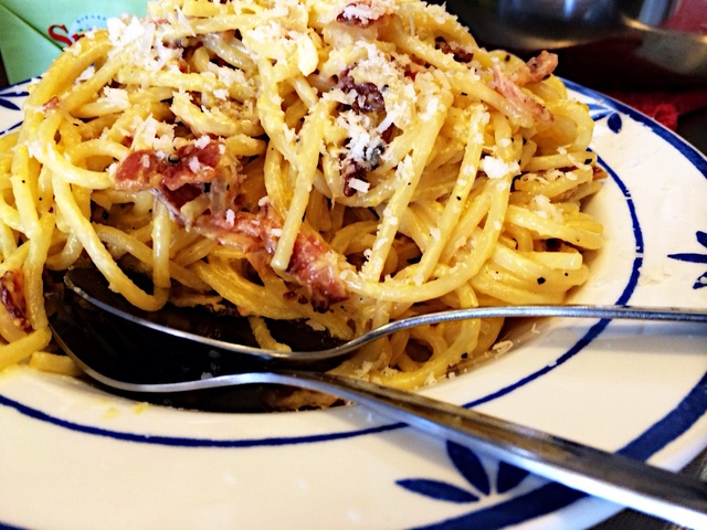 Pasta carbonara