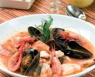 Bouillabaisse med senapsaioli