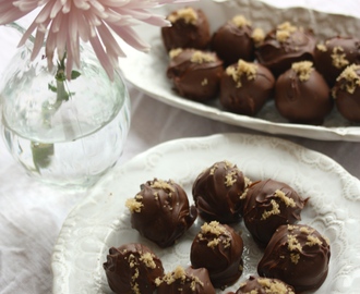 Chocolate Chip Cookie Dough Truffles – Chocolate Chip Cookie Dough Tryfflar