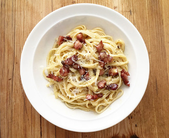 Klassisk pasta carbonara