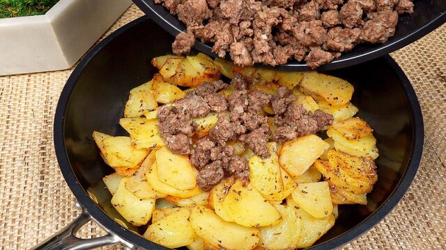 Ein VERRÜCKTES Rezept mit Hackfleisch und Kartoffeln – Geniale Idee!