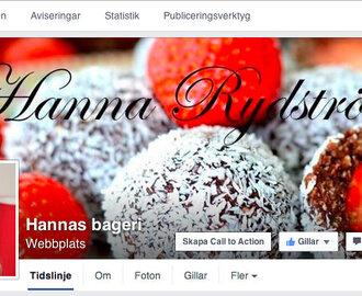 Hannas bageri på Facebook