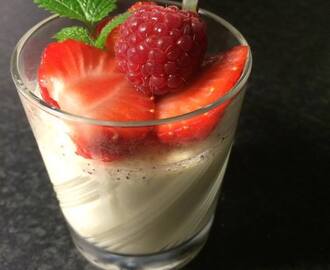 Vaniljpannacotta, LCHF