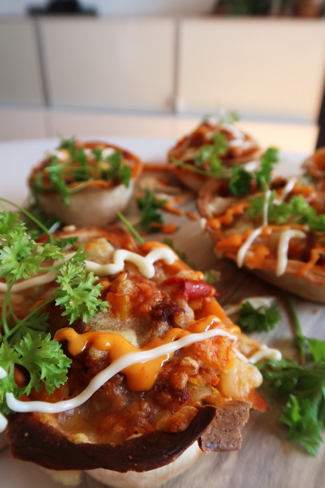 Leftovers av tacos – tortillabåtspaj!