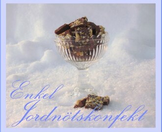 Enkel Jordnötskonfekt