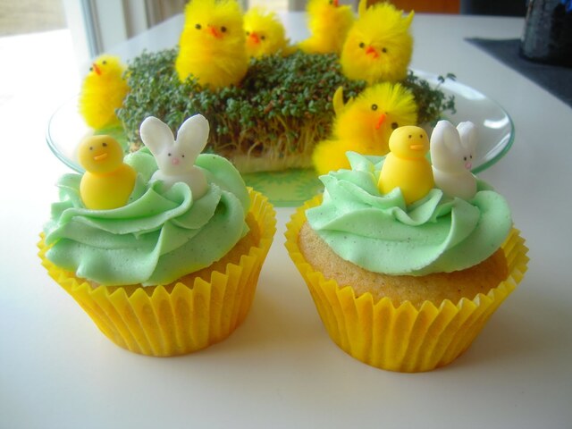 Påskcupcakes - Easter cupcakes