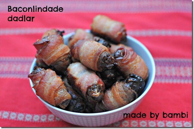 Baconlindade dadlar – bästa julsnackset!