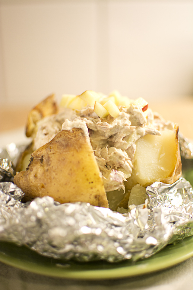 Bakad potatis med tonfiskröra