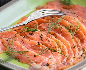 Gravad lax – klassiskt recept