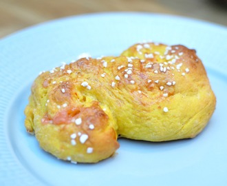 Lussekatter med fördeg enligt Roy Fares