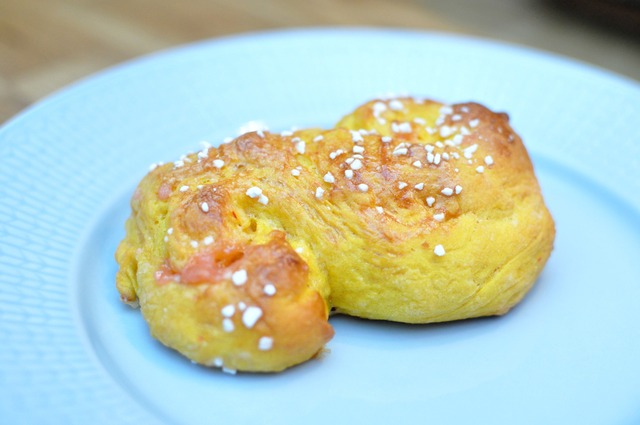 Lussekatter med fördeg enligt Roy Fares