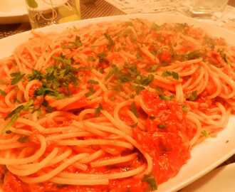 Spagetti alla puttanesca