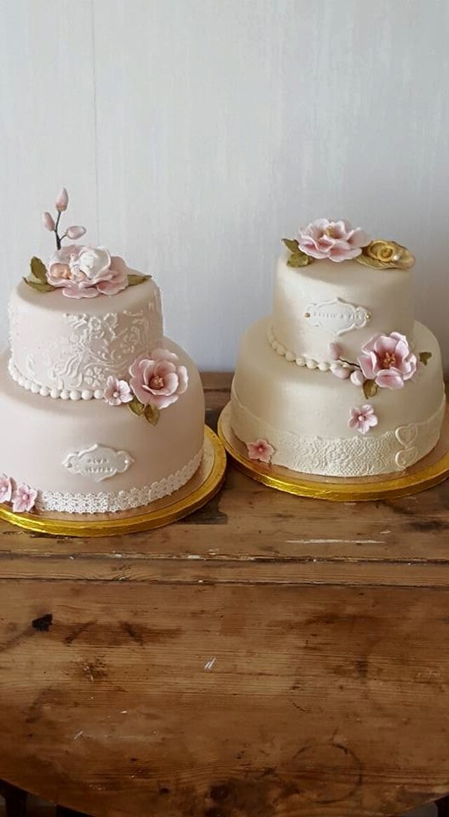 dop och bröllopstårta