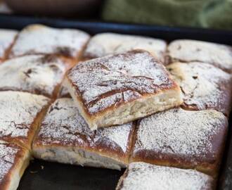 Kalljäst bröd i långpanna